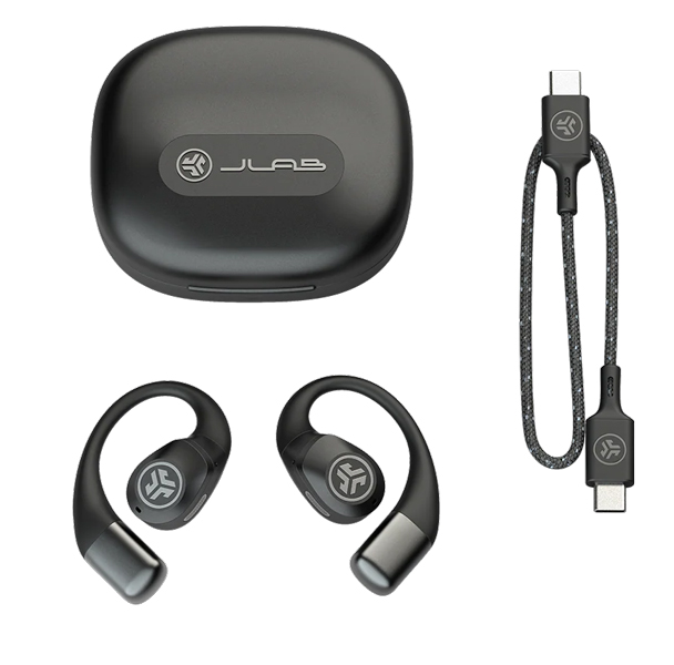 ワイヤレスイヤホン Epic Open Sport Air Conduction Wireless Earbuds Black