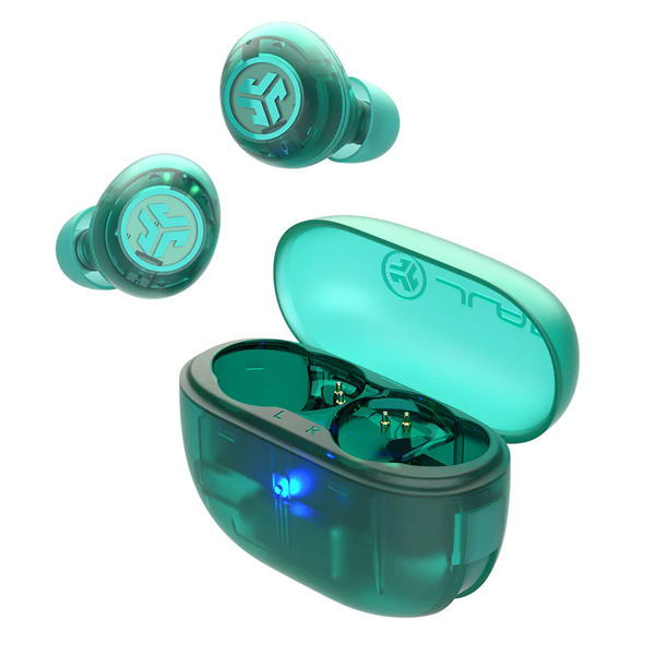 ワイヤレスイヤホン Go Pop ANC True Wireless Earbuds Clear Teal Green