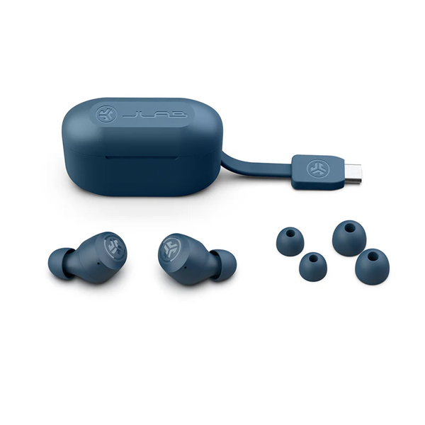 ワイヤレスイヤホン GO Pop+ True Wireless Earbuds Navy