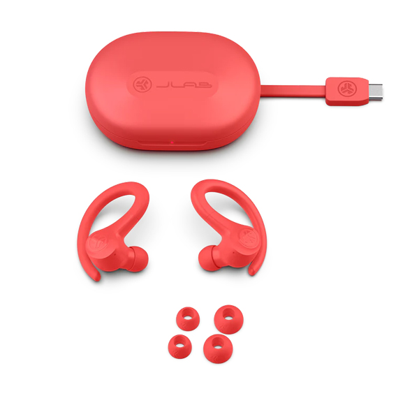 ワイヤレスイヤホン Go Sport+ True Wireless Earbuds Coral