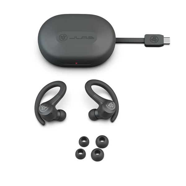 ワイヤレスイヤホン Go Sport+ True Wireless Earbuds Graphite