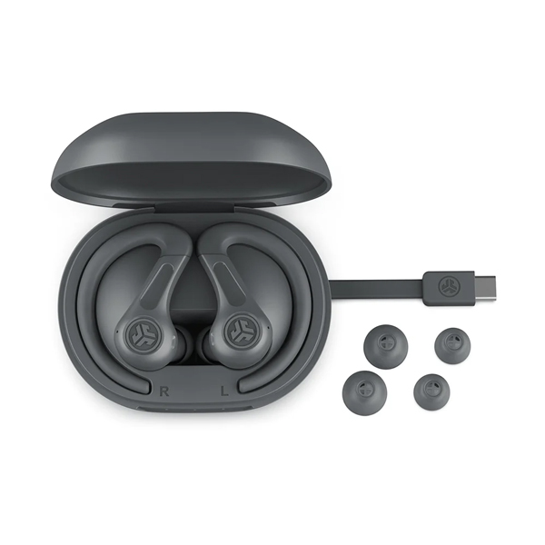 ワイヤレスイヤホン JBuds Sport ANC 4 True Wireless Earbuds Graphite