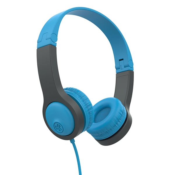 キッズヘッドホン JBuddies Folding Kids Headphones Blue/Gray