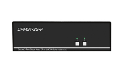 DisplayPort MST to 2系統HDMI対応2ポートセキュアKVMスイッチ