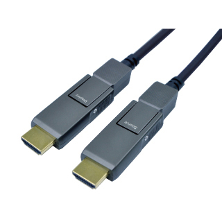 Active 着脱式HDMI光アーマーケーブル 100m