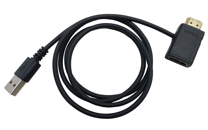 USB-HDMI給電ケーブル