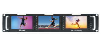 4K30p対応HDMI/3G-SDIトリプルモニター