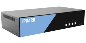 DisplayPort/HDMIデュアルディスプレイ対応4ポートセキュアKVMスイッチ