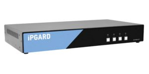 DisplayPort/HDMI対応4ポートセキュアKVMスイッチ