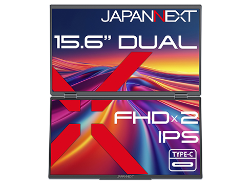 液晶ディスプレイ 15.6型/1920×1080/HDMI×1、USB-C×1/ブラック/スピーカー有/2年保証