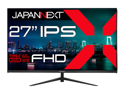 液晶ディスプレイ 27型/1920×1080/HDMI×1、USB-C×1/ブラック/スピーカー有/2年保証