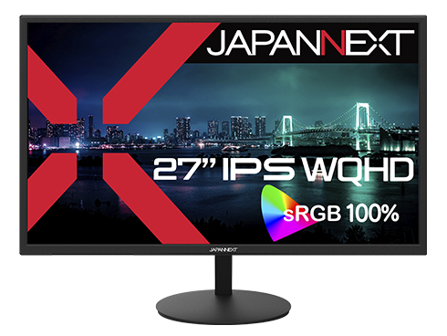 液晶ディスプレイ 27型/2560×1440/DP×1、HDMI×1/ブラック/スピーカー有/2年保証