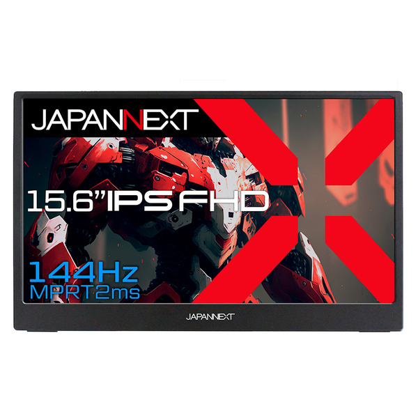 ゲーミング液晶ディスプレイ 15.6型/1920×1080/USB Type-C×2、miniHDMI×1/ブラック/スピーカー有/2年保証
