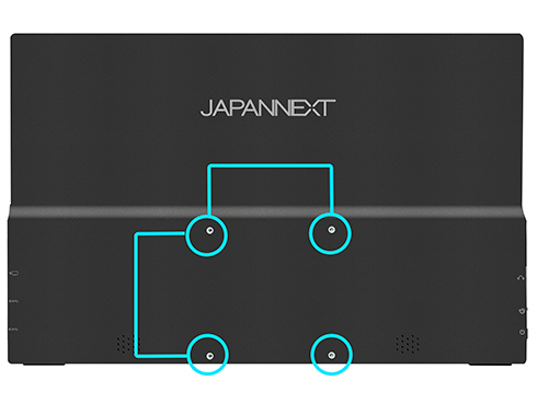 液晶ディスプレイ 13.3型/3840×2160/HDMI×1、USB-C×1/ブラック/スピーカー有/2年保証