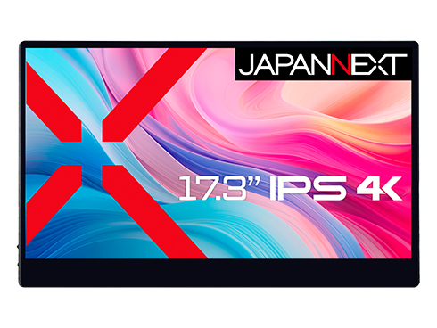 液晶ディスプレイ 17.3型/3840×2160/HDMI×1、USB-C×2/ブラック/スピーカー有/2年保証