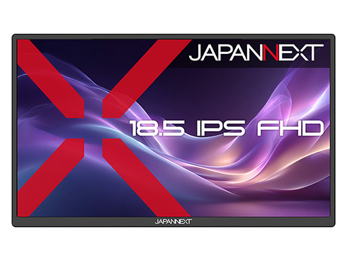 液晶ディスプレイ 18.5型/1920×1080/miniHDMI×1、USB-C×2/ブラック/スピーカー有/2年保証