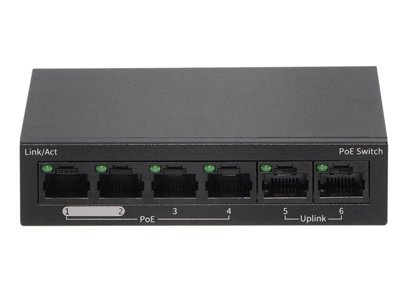 5年保証-4ポートPoEスイッチングハブ