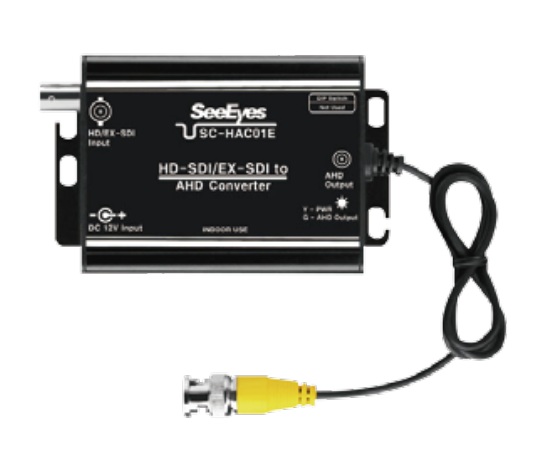 HD-SDI、EX-SDI→アナログHD変換コンバータ