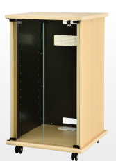 EIAマウントラック EIA規格20ユニットラック 木目調