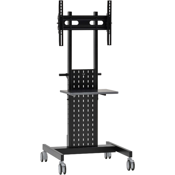 ユニバーサルタイプフラットディスプレイスタンド（黒）