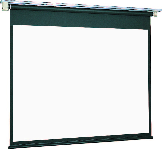 電動巻上スクリーン 天板タイプ 4:3/80型 ホワイト