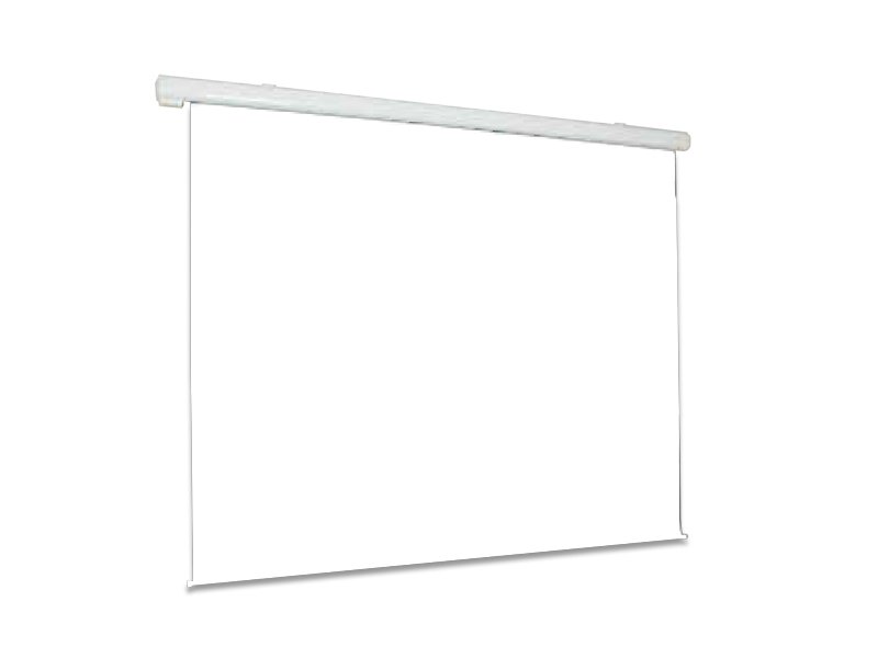 電動巻上スクリーン ケース入りハイグレードタイプ 16:10/80型 オールホワイト