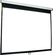 スプリング巻上スクリーン ケース入り大型タイプ 4:3/200型 ファインホワイト