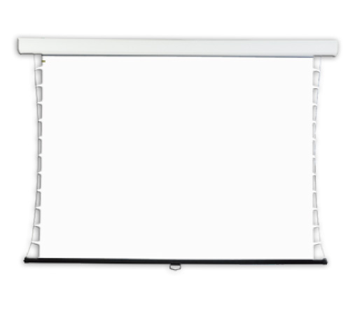 スプリング巻上スクリーン ケース入り 超短焦点プロジェクター対応 16:10/120型 オールホワイト