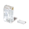 eプラグ/C5e対応モジュラープラグ 単線導体用 RJ-45 (100P/パック)