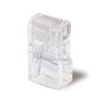 モジュラープラグ 単線導体用 RJ-45 (10P/パック)