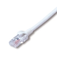 簡易包装 UTPC5e対応LANケーブル コネクター付 ホワイト より線AWG24 X 4P 5m