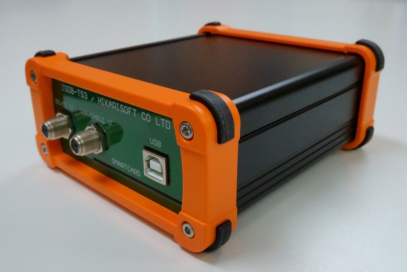 4K チューナー 研究開発用 USB TVチューナーTS/TLV出力 復調器 アダプタ (ISDB-T/S/S3/C_ DVB-S/S2)