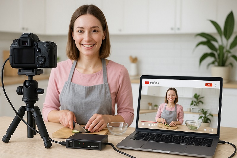 使用例(ライブ配信)