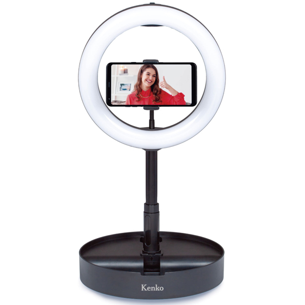 KL-01RL コンパクトに収納できるLEDリングライト