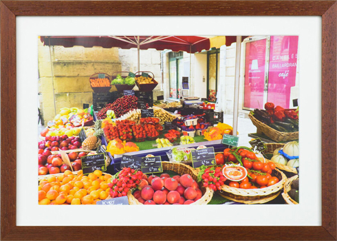 NEWガーデン ワイド六切 ブラウン MNGA-W6-BR