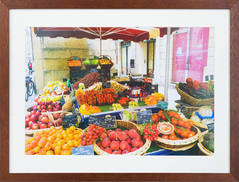 NEWガーデン ワイド四切 ブラウン MNGA-W4-BR