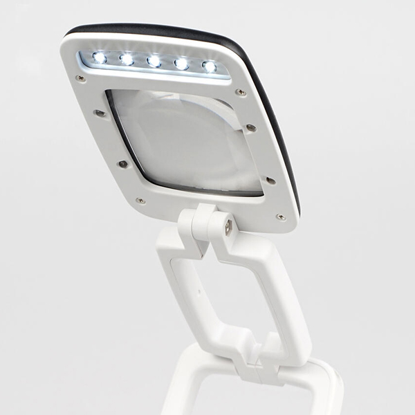KTL-403 LED付き卓上コンパクト 拡大鏡