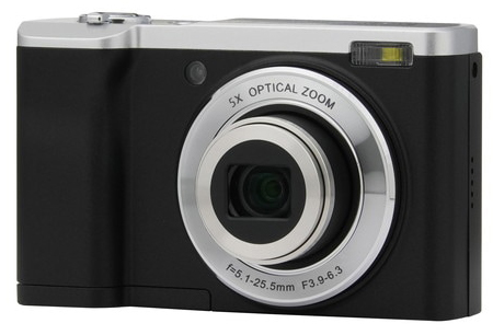 デジタルカメラ KC-ZM08 光学5倍ズーム