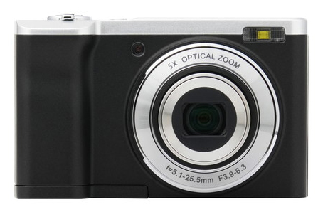 デジタルカメラ KC-ZM08 BK 光学5倍ズーム