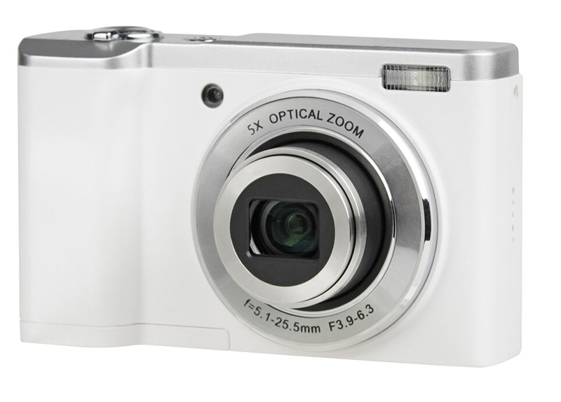 デジタルカメラ KC-ZM08 WH 光学5倍ズーム