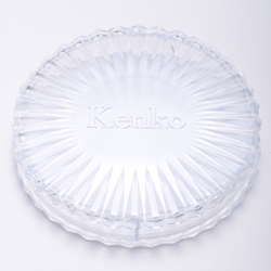 フィルターケース 丸形 プラスチック 52～58mm径用 4号 クリアー