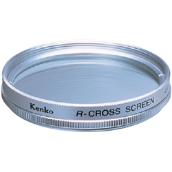 [デジタルビデオカメラ用フィルター] 30.5mm R-クロス シルバー枠