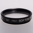 [コンパクトデジタルカメラ用フィルター] MCプロソフトン[B] 黒枠 28mm