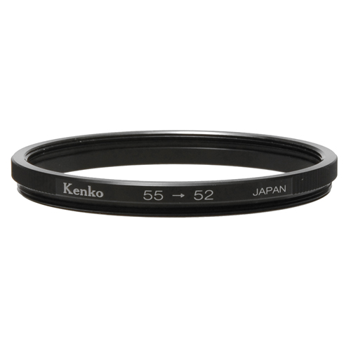 [フィルター径を変換] ステップダウンリング 55mm-52mm