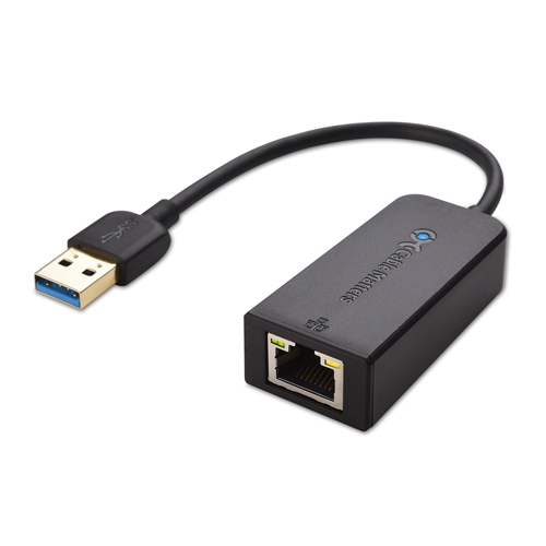 Cable Matters USB LAN変換アダプター 有線LANアダプター USB3.0 to RJ45 10/100/1000Mbps 高速 MacBook/Windows/Chromeに最適（ブラック）