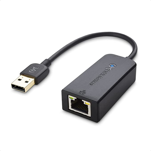 Cable Matters USB LAN変換アダプター 有線LANアダプター USB イーサネットアダプタ USB2.0 to RJ45 10/100Mbps MacBook/Windows/Chromeに最適 （ブラック）