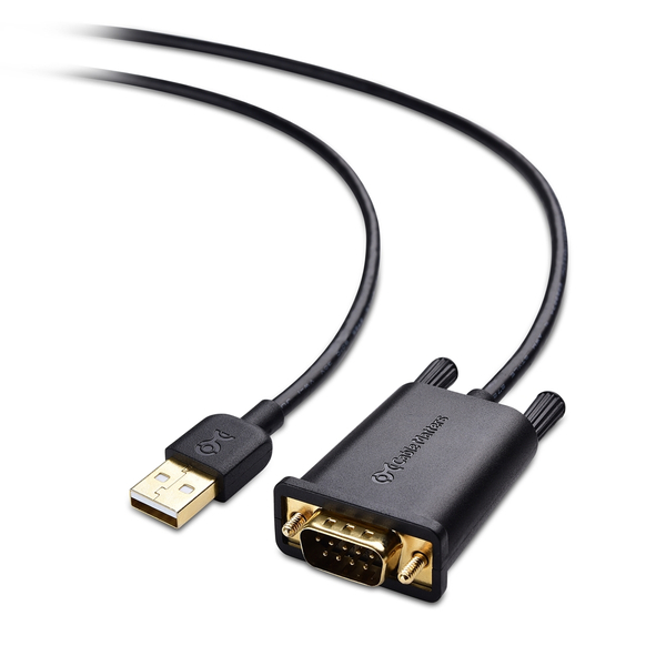 Cable Matters USB シリアル 変換 ケーブル USB RS232 シリアル 変換ケーブル USB type A to DB9 シリアル オス‐オス Windows Mac OS両対応 1m