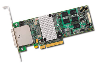 LSI00243 / 3ware PCIEx8(Gen2.0) SATA/SAS 6Gb/s 外部8ポートRAIDカード
