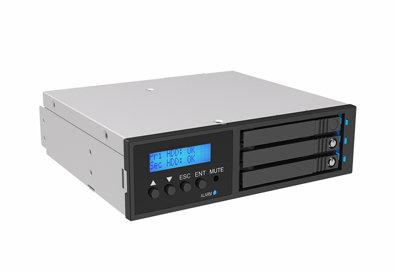 1 CD-ROM bay 3 x 2.5インチ HDD/SSD Internal RAID Storage