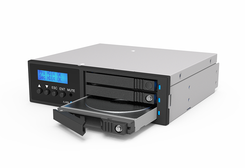 1 CD-ROM bay 3 x 2.5インチ HDD/SSD Internal RAID Storage